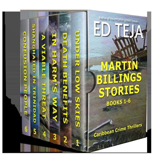 Caribbean Crime Thrillers: Martin Billings Stories: Books 1-6