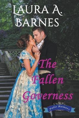The Fallen Governess - Laura A Barnes - cover