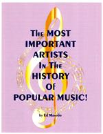 The Most Important Artists in the History of Popular Music!