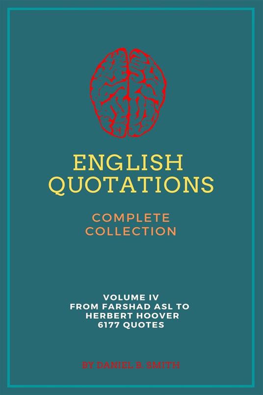 English Quotations Complete Collection: Volume IV