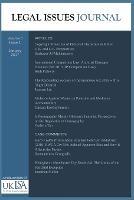 Legal Issues Journal 5(1) - United Kingdom Law and S Association - cover