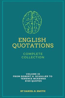 English Quotations Complete Collection: Volume IX - Daniel B Smith - cover