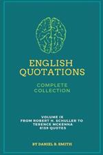 English Quotations Complete Collection: Volume IX