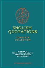 English Quotations Complete Collection: Volume IV