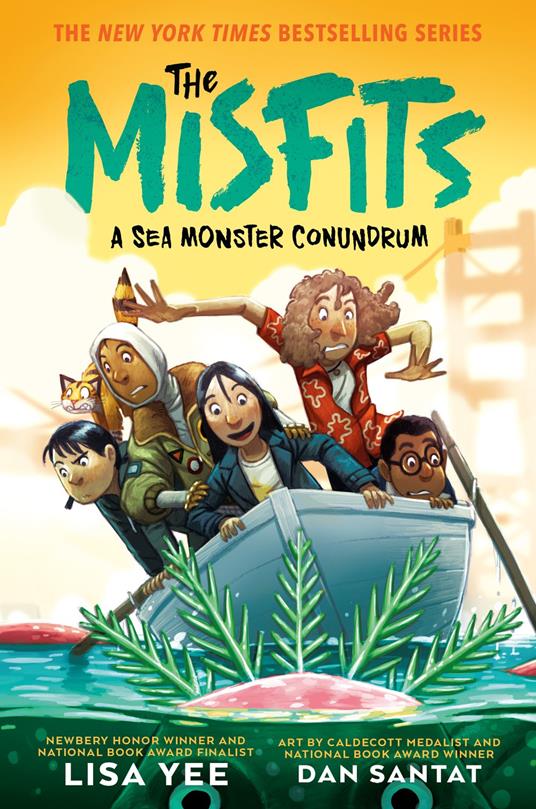 A Sea Monster Conundrum (The Misfits) - Lisa Yee,Dan Santat - ebook