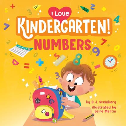 I Love Kindergarten!: Numbers - D.J. Steinberg,Leire Martín - ebook