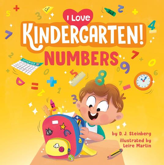 I Love Kindergarten!: Numbers - D.J. Steinberg,Leire Martín - ebook