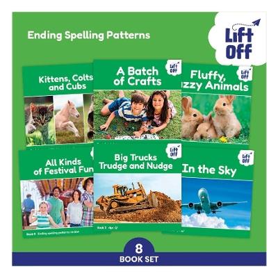 Phonic Books Lift Off Readers Ending Spelling Patterns - Phonic Books - cover