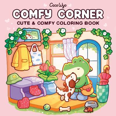 Comfy Corner: Coloring Book for Adults and Kids - Coco Wyo - cover