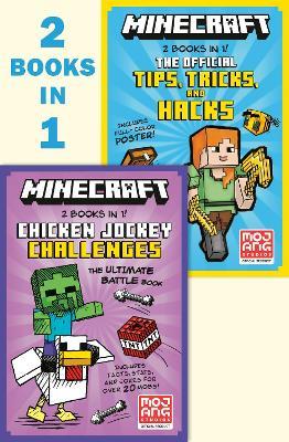 Minecraft 2-in-1: Chicken Jockey Challenges / Tips, Tricks, and Hacks (Minecraft): The Ultimate Battle Book - Random House - cover