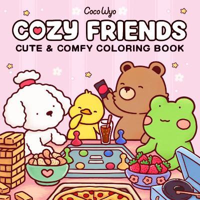 Cozy Friends: Coloring Book for Adults and Kids - Coco Wyo - cover