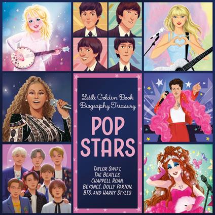 Little Golden Book Biography Treasury: Pop Stars