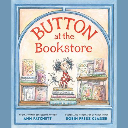 Button at the Bookstore