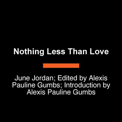 Nothing Less Than Love