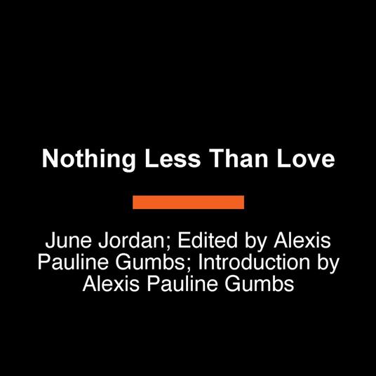 Nothing Less Than Love