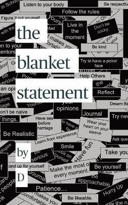 The blanket statement - Danielle Fiondella - cover