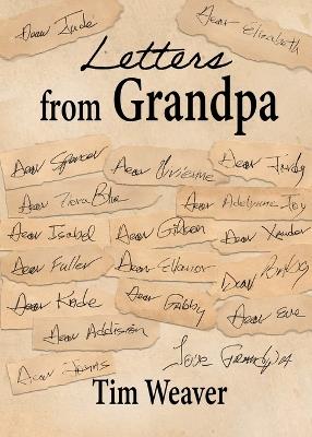 Letters from Grandpa - Tim Weaver - cover