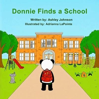 Donnie Finds a School - Ashley Johnson - cover