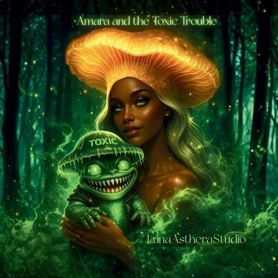 Amara and the Toxic Trouble: A Grumble Toad Adventure - Sandra M Holliday - cover