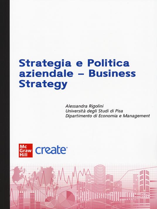 Strategia e politica aziendale- Business strategy - copertina