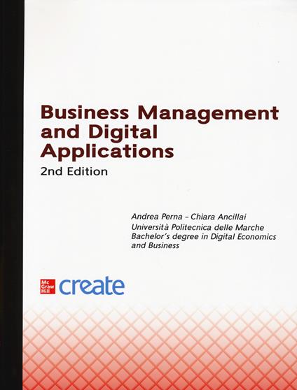 Business management and digital applications - copertina