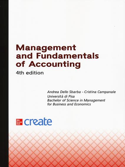 Management and fundamentals of accounting - copertina