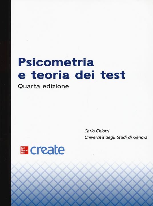 Psicometria e teoria dei test - copertina