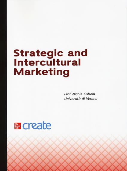 Strategic and intercultural marketing - copertina