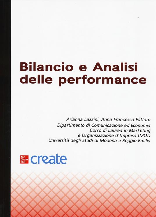 Bilancio e analisi delle performance - copertina