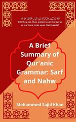 A Brief Summary of Qur'anic Grammar: Sarf and Nahw
