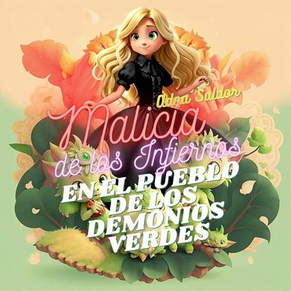 Malicia de los infiernos, en el pueblo de los demonios verdes - Adna Saldor - ebook