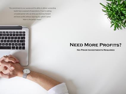 Need More Profits? No Prior Investments Required