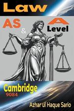 Cambridge AS & A Level Law 9084