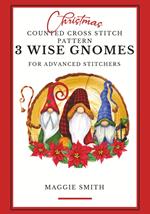 3 Wise Gnomes Christmas Counted Cross Stitch Pattern Book