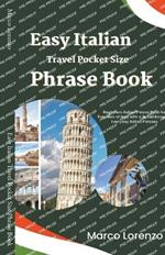 Easy Italian Travel Pocket Size Phrase Book