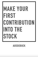 Make Your First Contribution Into The Stock