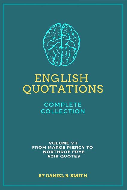 English Quotations Complete Collection: Volume VII