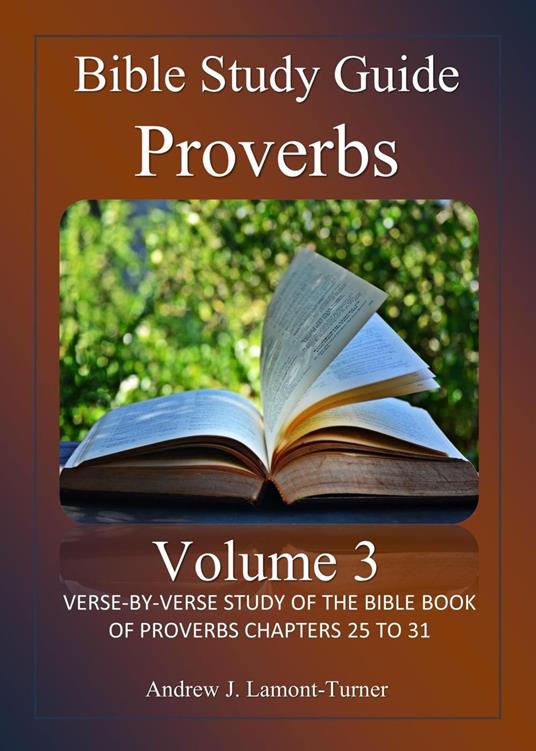 Bible Study Guide: Proverbs Volume 3