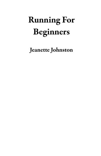 Running For Beginners