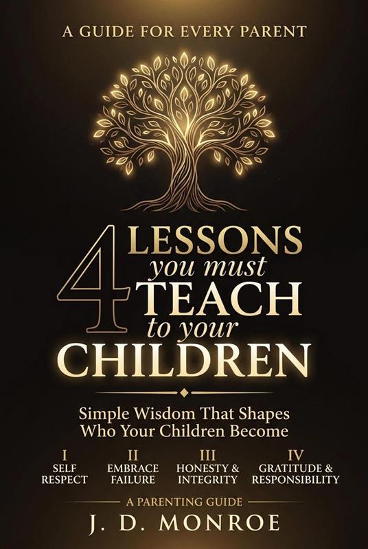 4 Lessons You Must Teach to Your Children : Simple Wisdom That Shapes Who Your Children Become