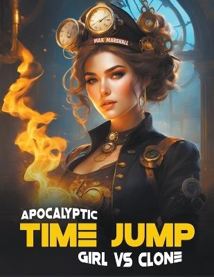 Apocalyptic Time Jump: Girl vs Clone - Max Marshall - cover