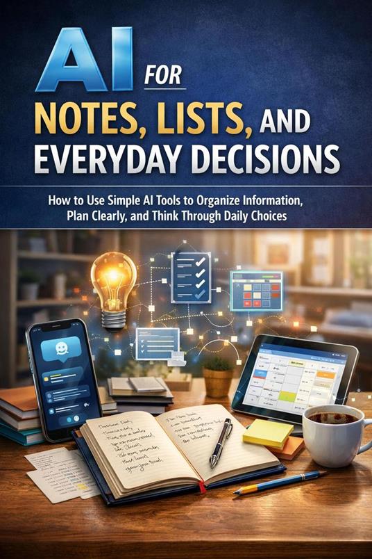 AI for Notes, Lists, and Everyday Decisions: How to Use Simple AI Tools to Organize Information, Plan Clearly, and Think Through Daily Choices
