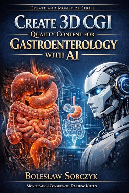 Create 3D CGI Quality Content for Gastroenterology with AI