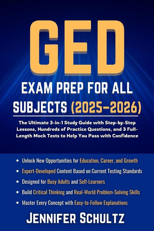 GED Exam Prep for All Subjects (2025–2026)