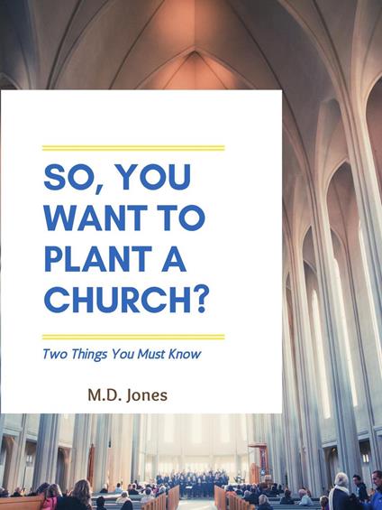 So, You Want to Plant a Church?