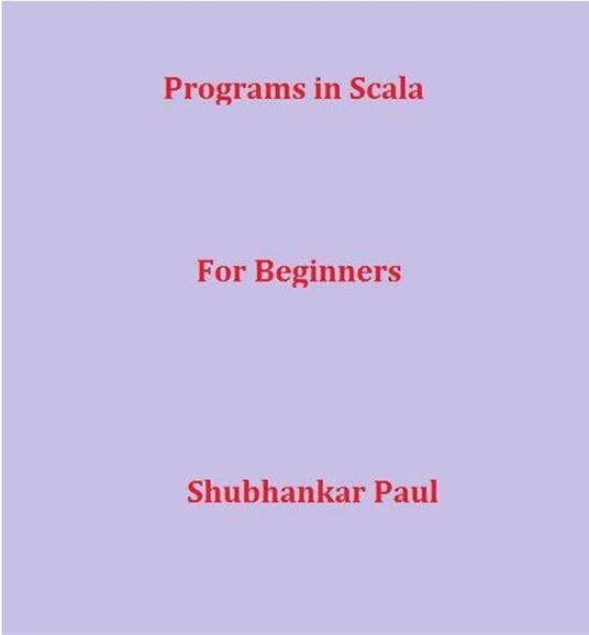 Programs in Scala