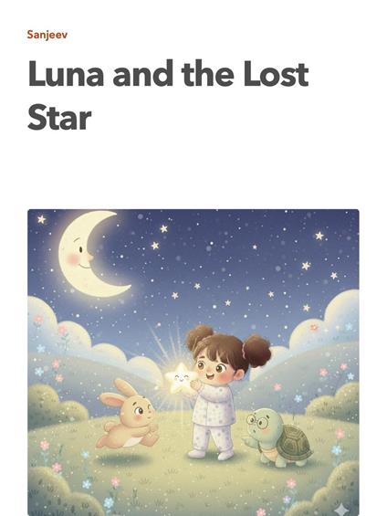 Luna and the Lost Star - Sanjeev - ebook
