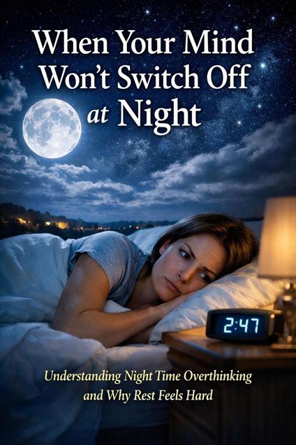 When Your Mind Won’t Switch Off at Night: Understanding Night time Overthinking and Why Rest Feels Hard