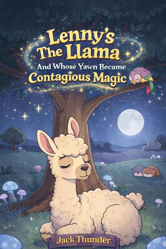Lenny's The Llama and Yawn Became Contagious Magic - Jack Thunder - ebook