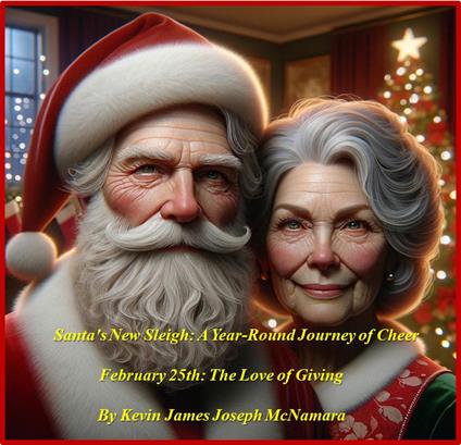 Santa's New Sleigh: A Year-Round Journey of Cheer - February 25th: The Love of Giving